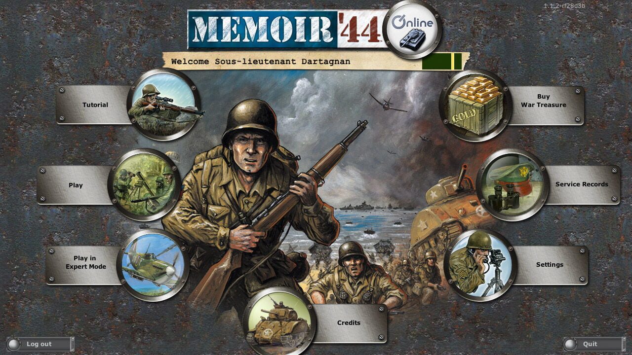 Screenshot for Memoir '44 Online