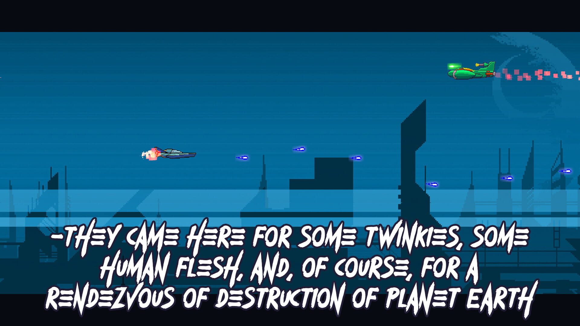 Screenshot for Space Impact Glitch