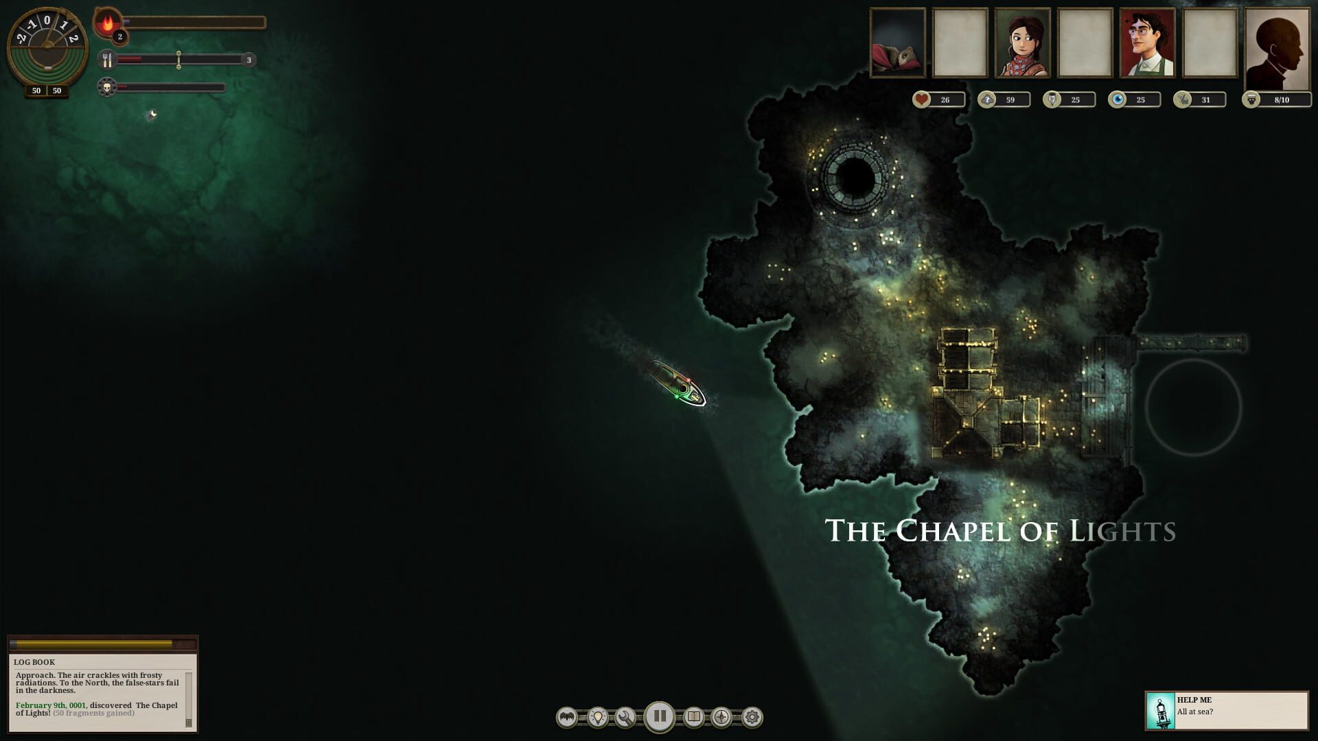 Screenshot for Sunless Sea