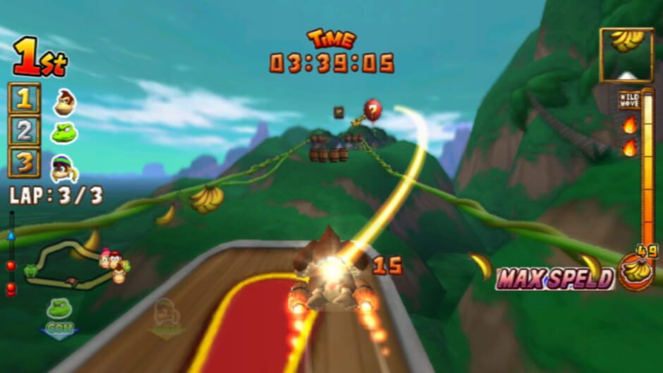 Screenshot for Donkey Kong Barrel Blast