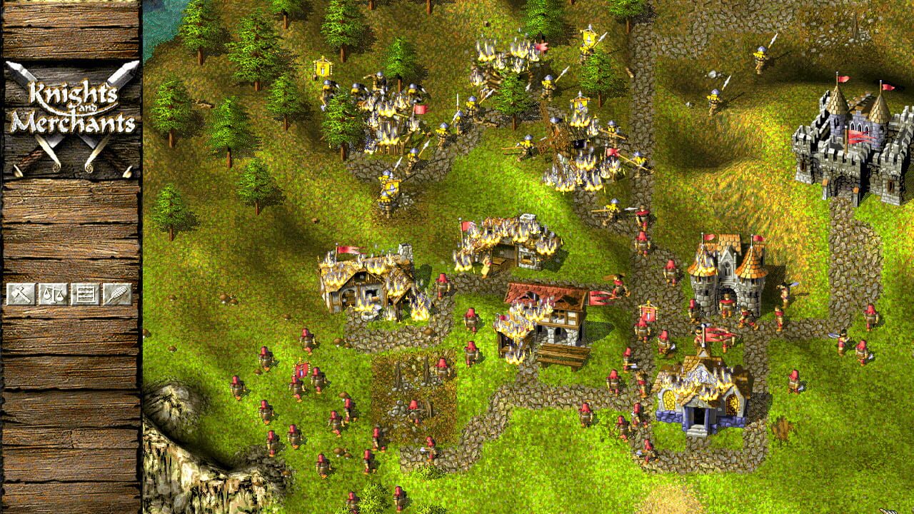 Screenshot for Knights and Merchants: The Peasants Rebellion