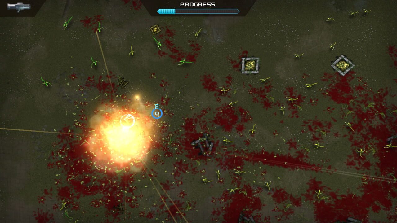 Screenshot for Crimsonland