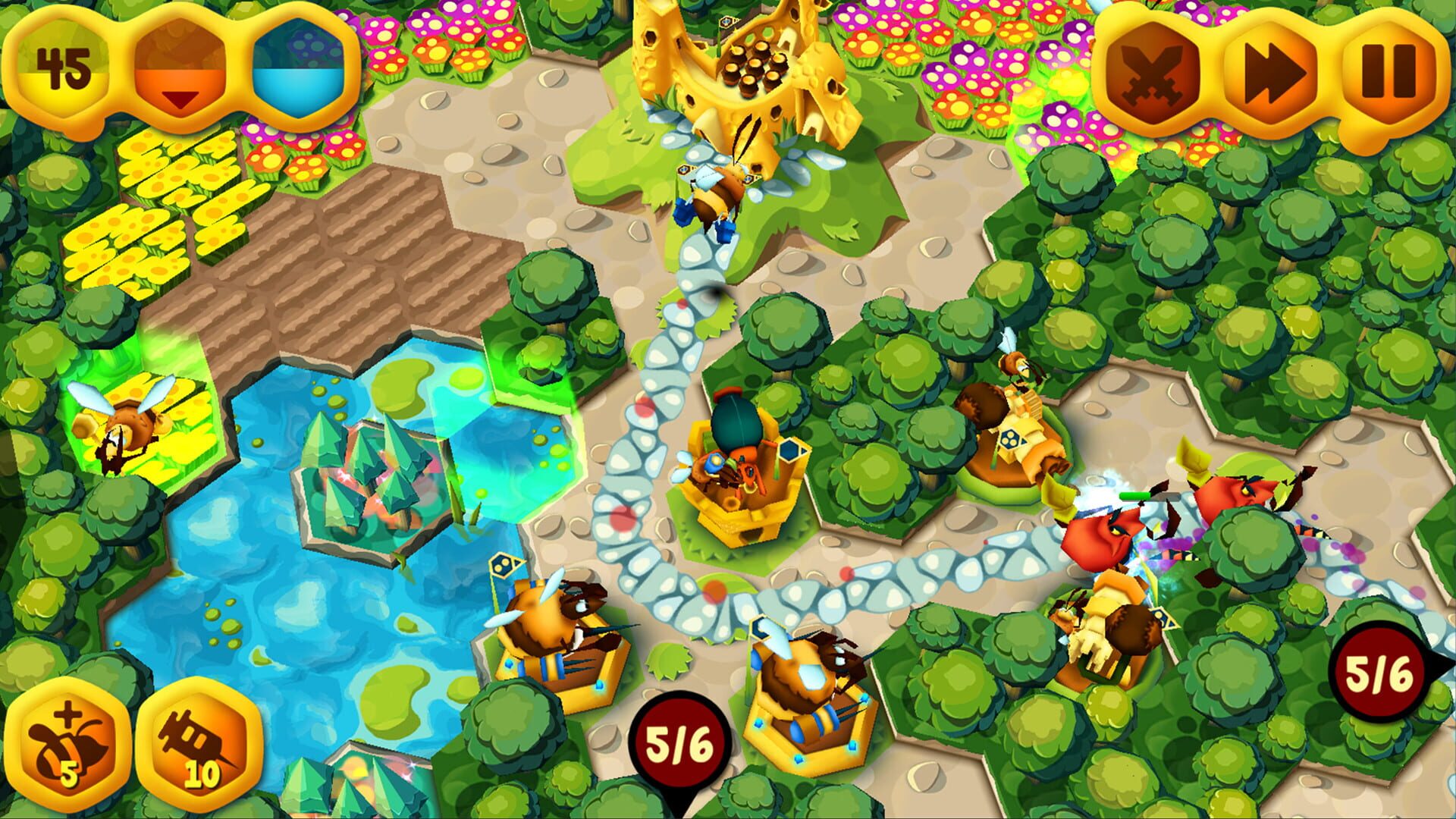 Screenshot for BeeFense