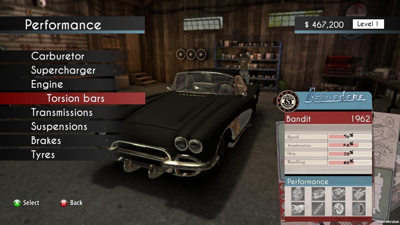 Screenshot for Motorama: Classic Racing