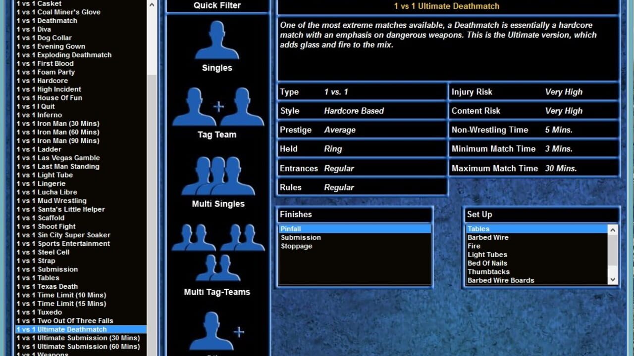 Screenshot for Total Extreme Wrestling 2010
