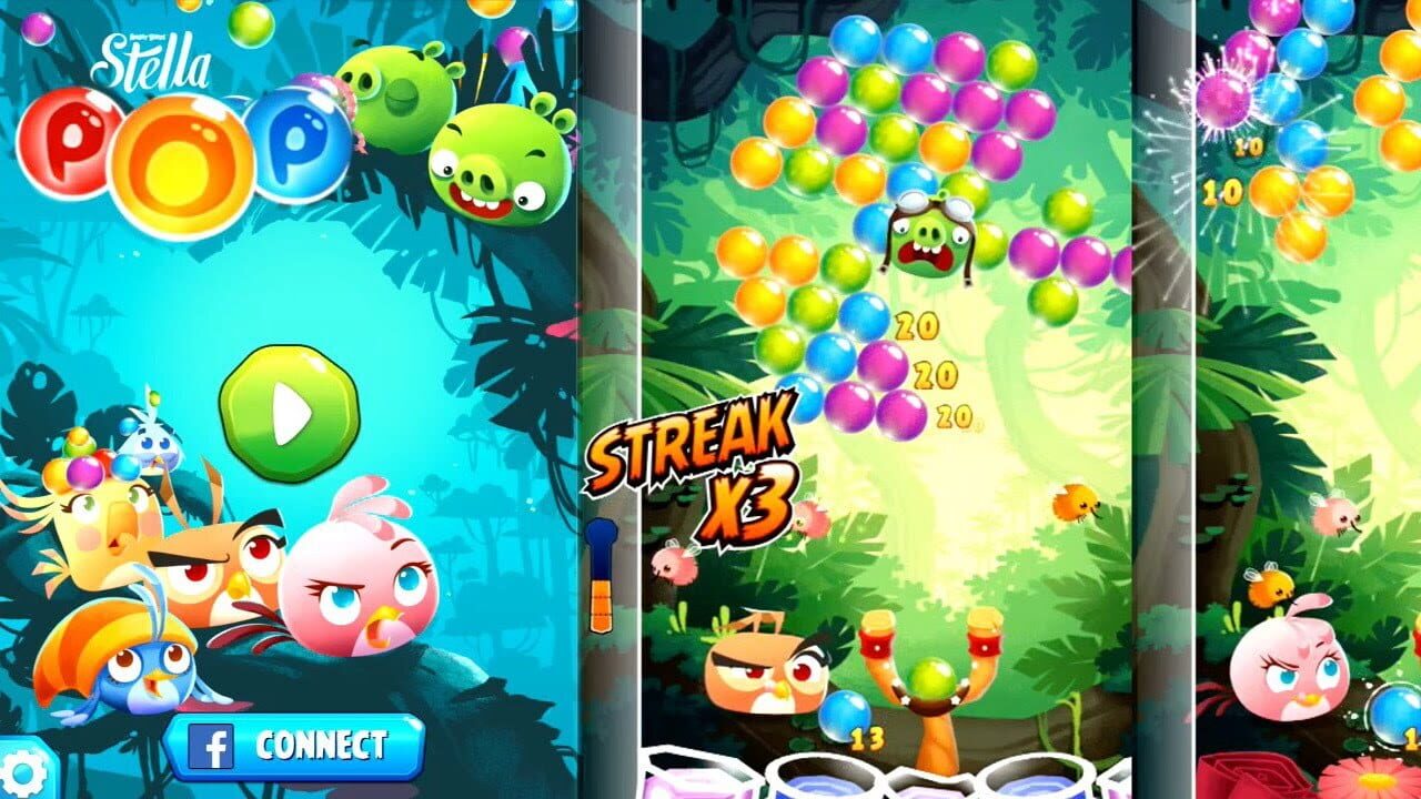 Screenshot for Angry Birds: Pop!