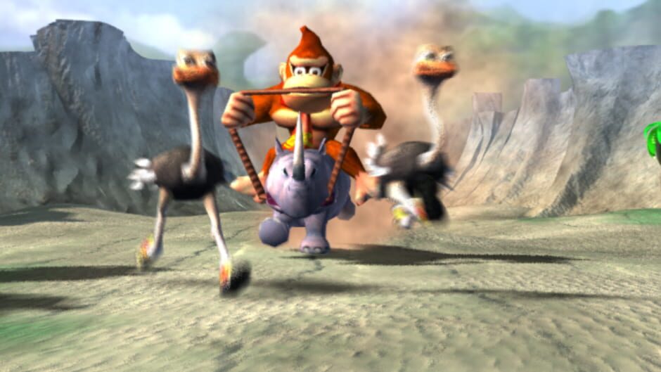 Screenshot for Donkey Kong Racing