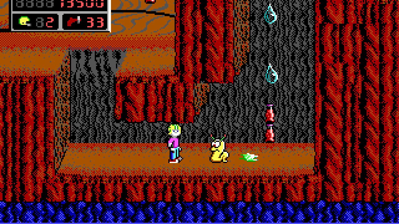 Screenshot for Commander Keen in Goodbye, Galaxy!: Secret of the Oracle
