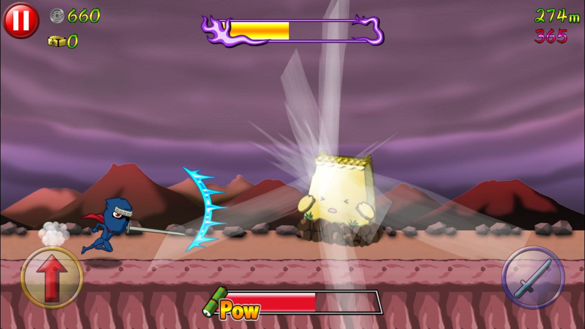 Screenshot for Ninja Strike: Dangerous Dash
