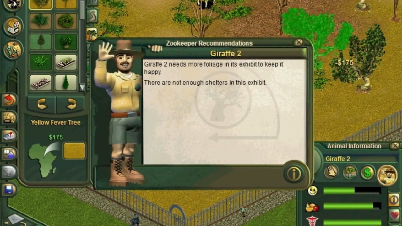Screenshot for Zoo Tycoon