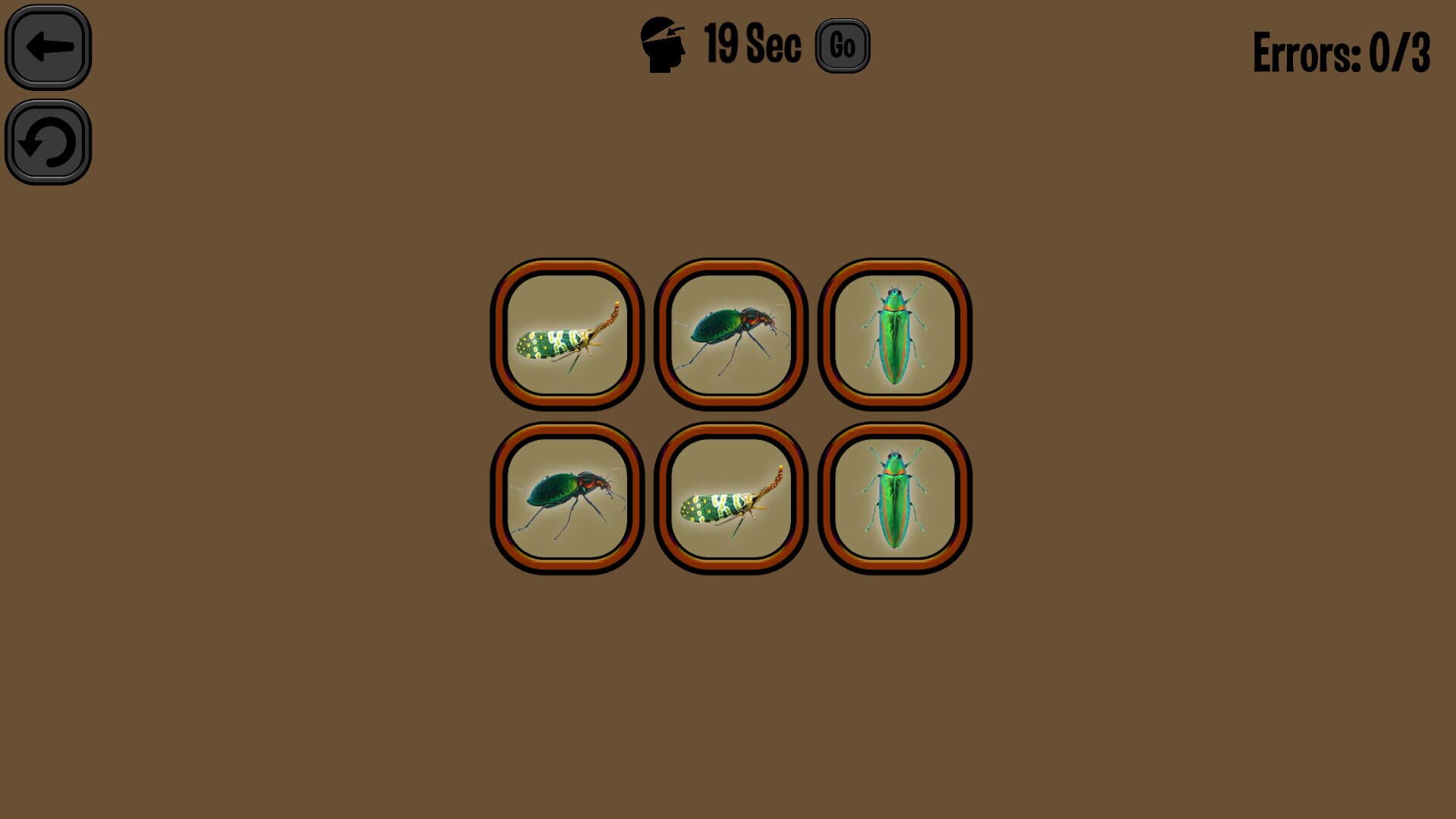 Screenshot for Animals Memory: Insect