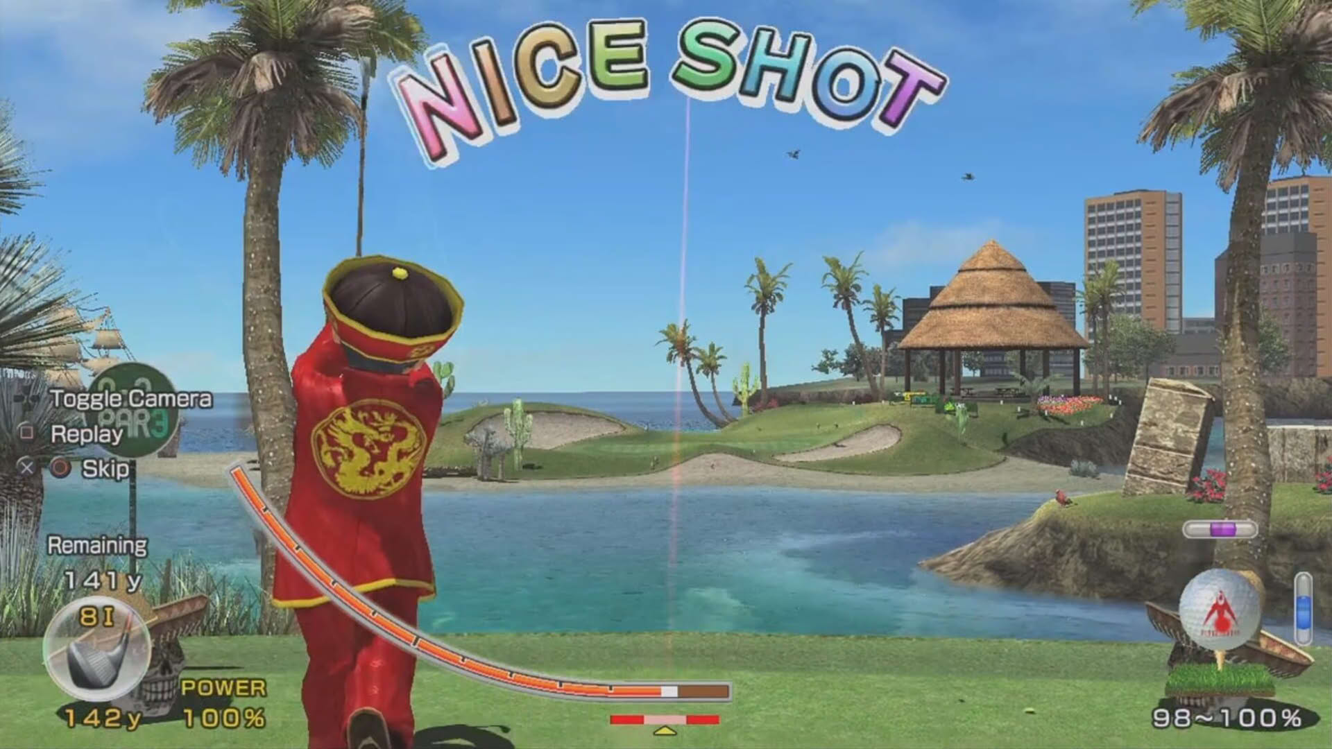 Screenshot for Hot Shots Golf: World Invitational