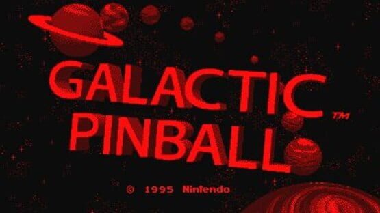Screenshot for Galactic Pinball