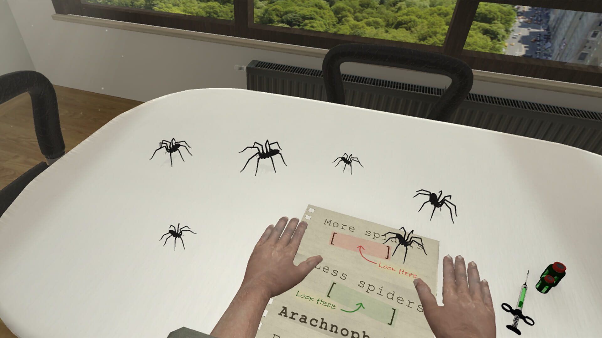 Screenshot for Arachnophobia