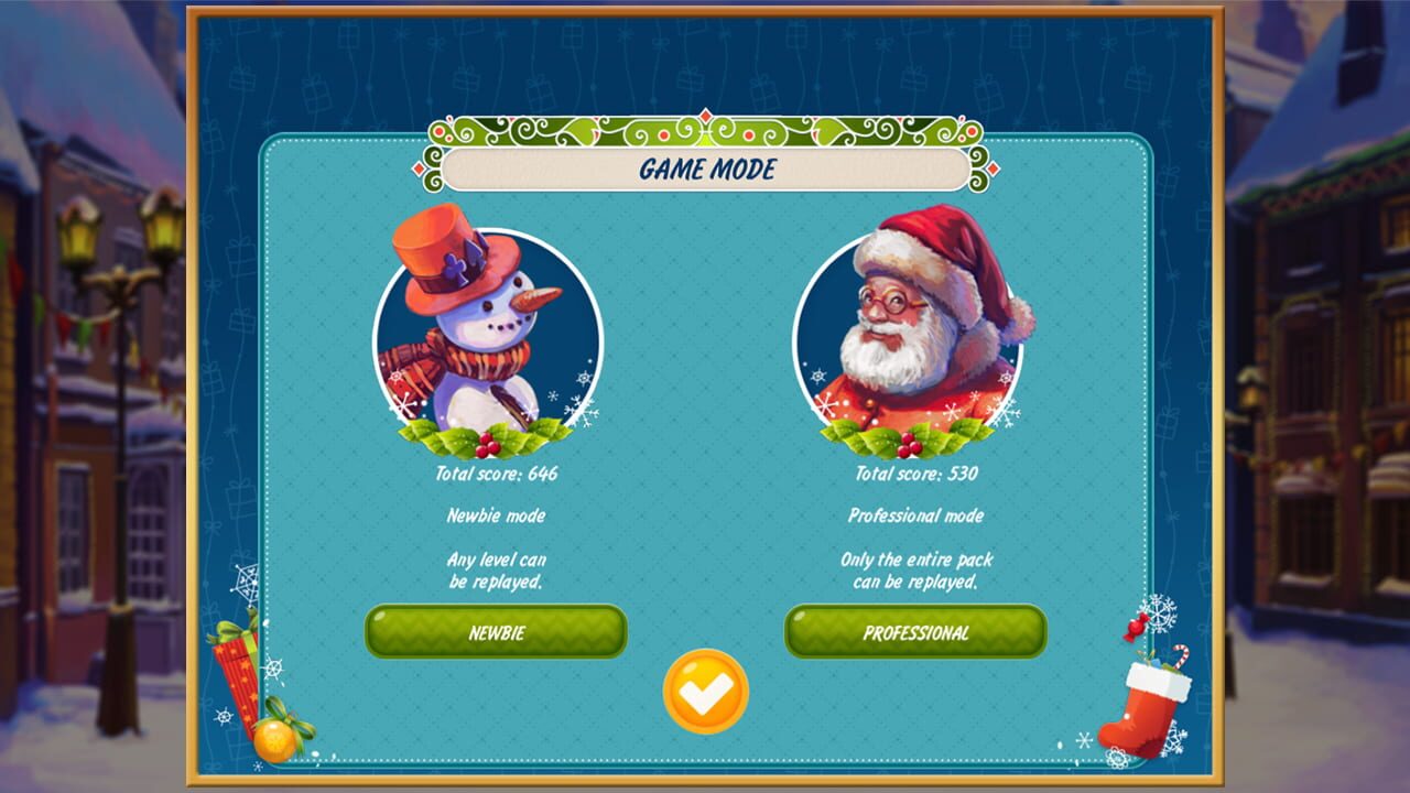 Screenshot for Solitaire Christmas: Match 2 Cards