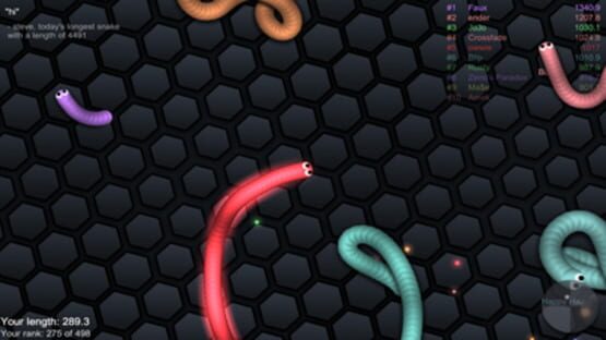 Screenshot for Slither.io