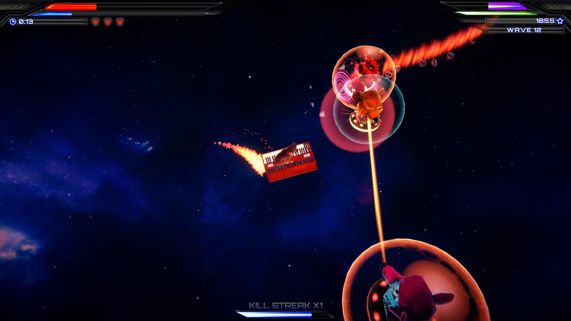 Screenshot for Spacecats with Lasers