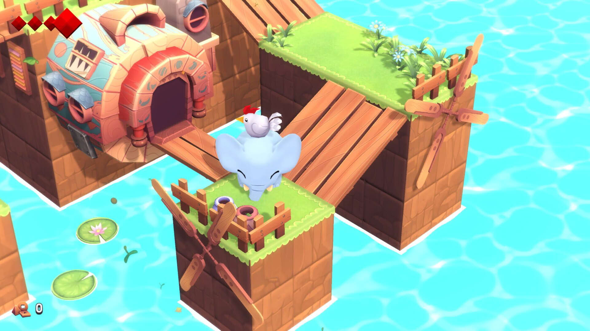 Screenshot for Yono and the Celestial Elephants