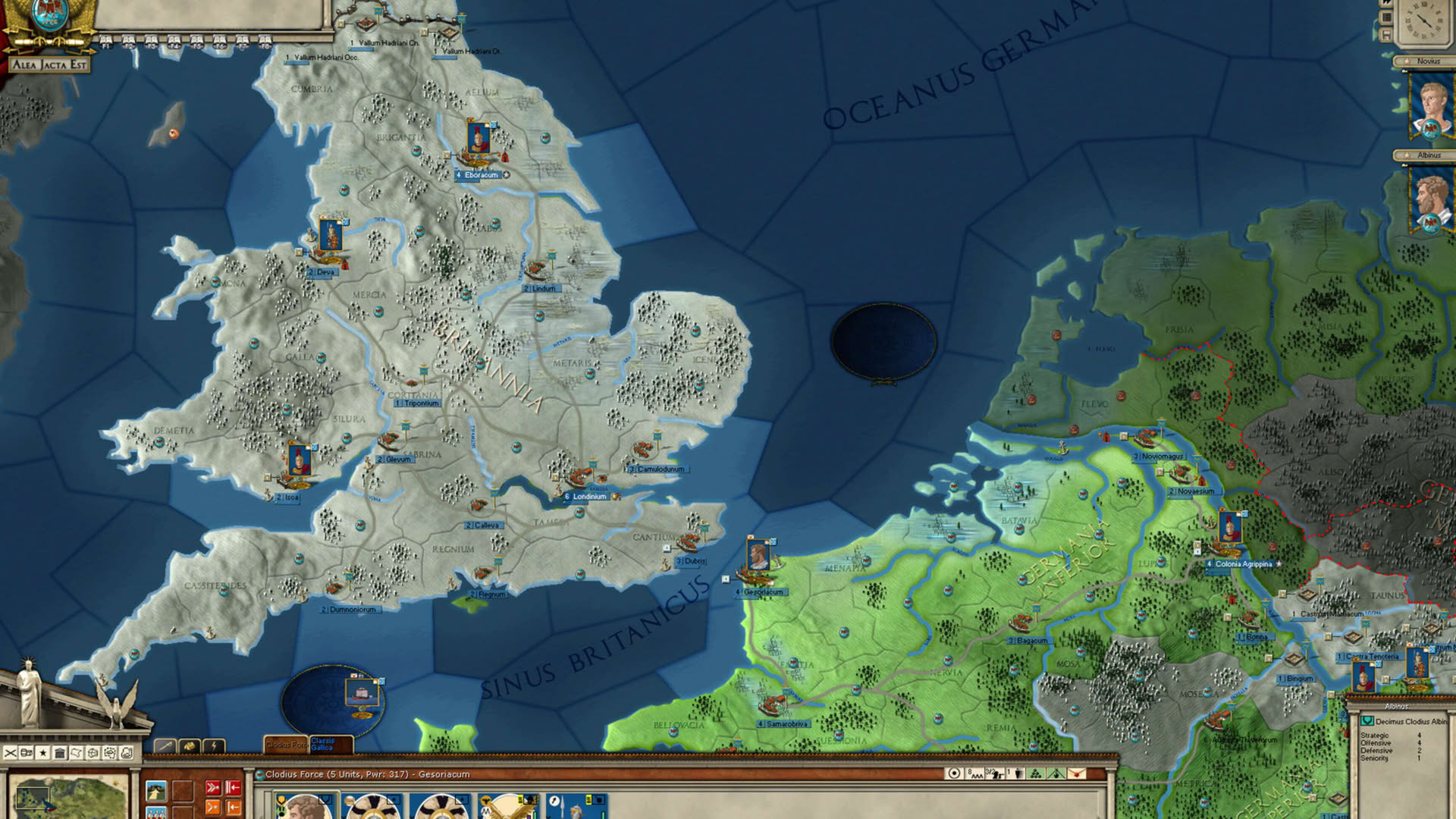 Screenshot for Alea Jacta Est