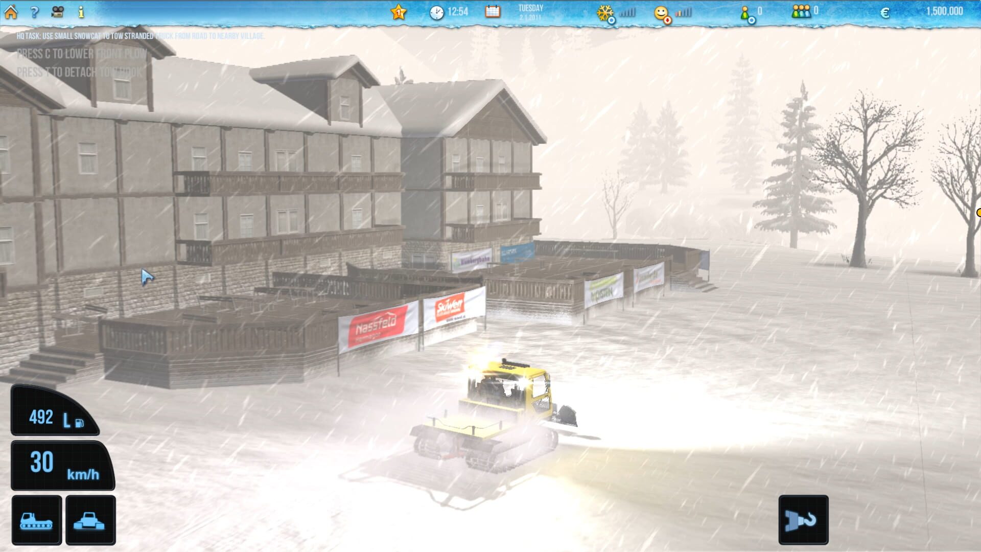 Screenshot for Ski-World Simulator
