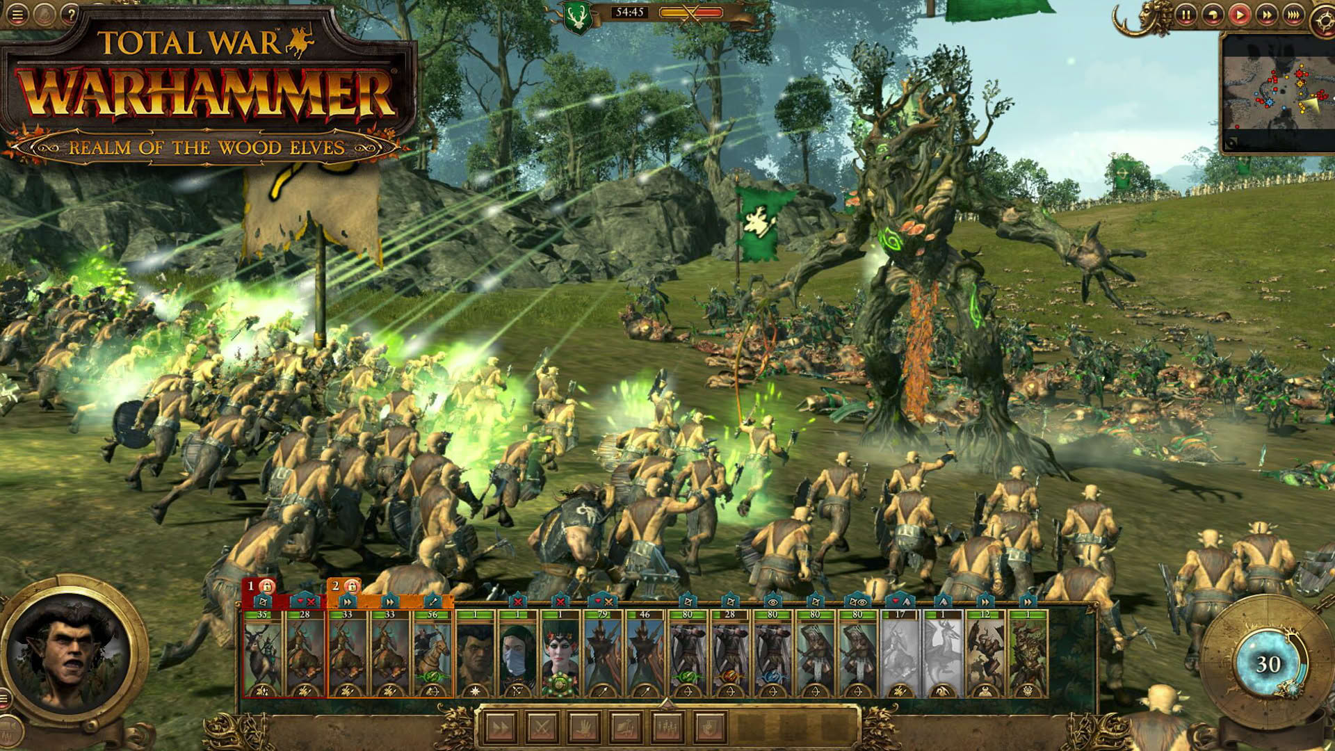 Screenshot for Total War: Warhammer - Realm of the Wood Elves
