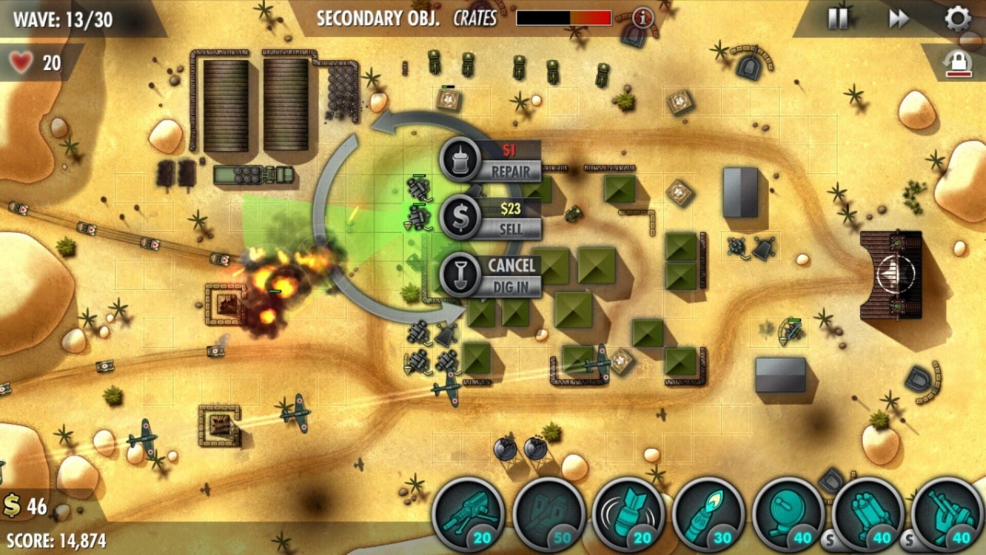 Screenshot for iBomber Defense Pacific