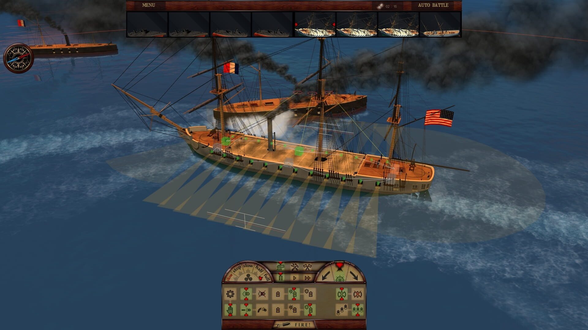Screenshot for Clad in Iron: Gulf of Mexico 1864