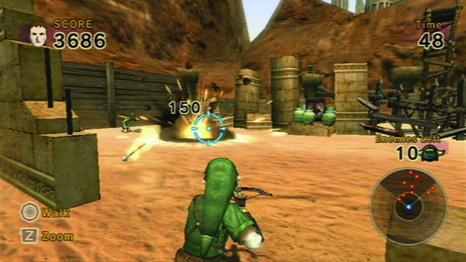 Screenshot for Link's Crossbow Training
