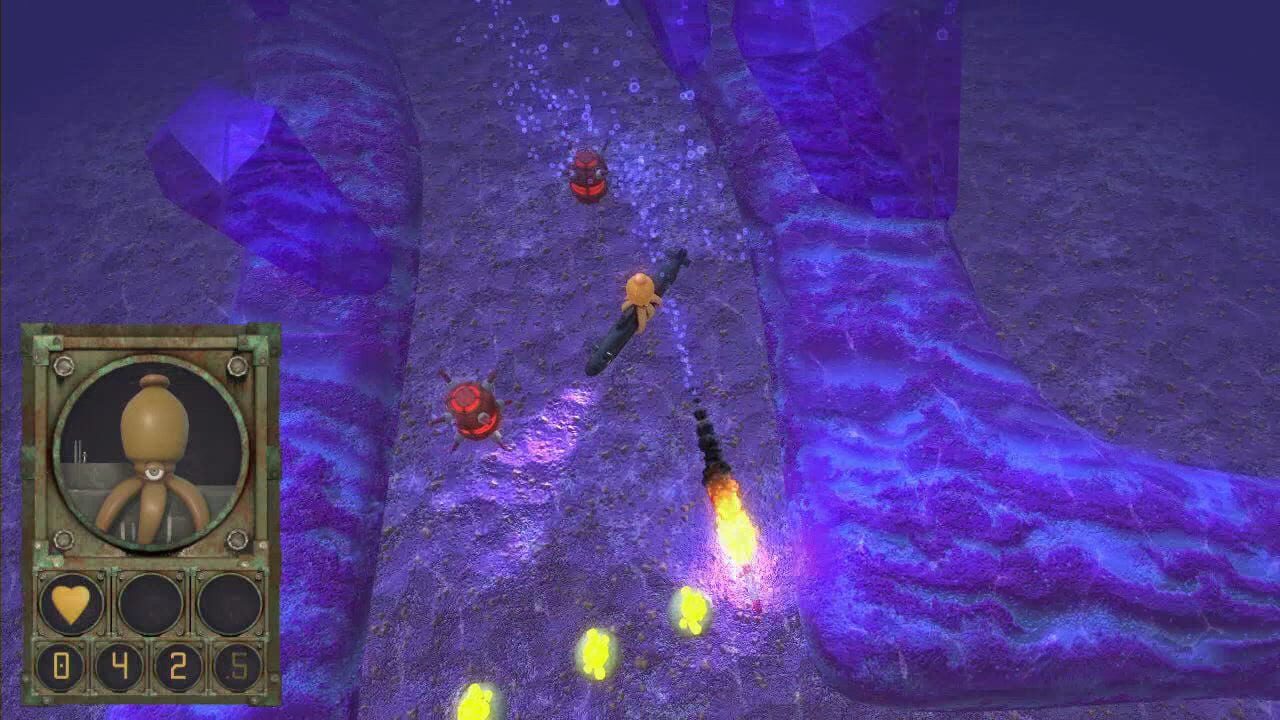 Screenshot for Octocopter: Super Sub Squid Escape