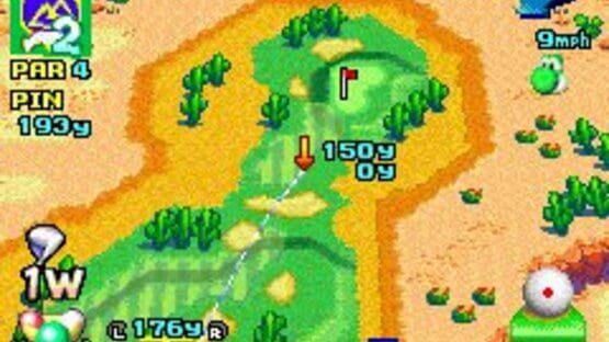 Screenshot for Mario Golf: Advance Tour