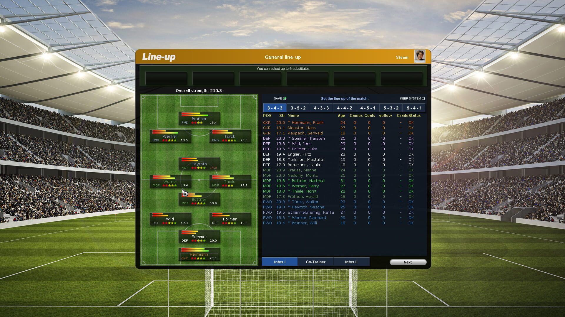 Screenshot for Club Manager 2015