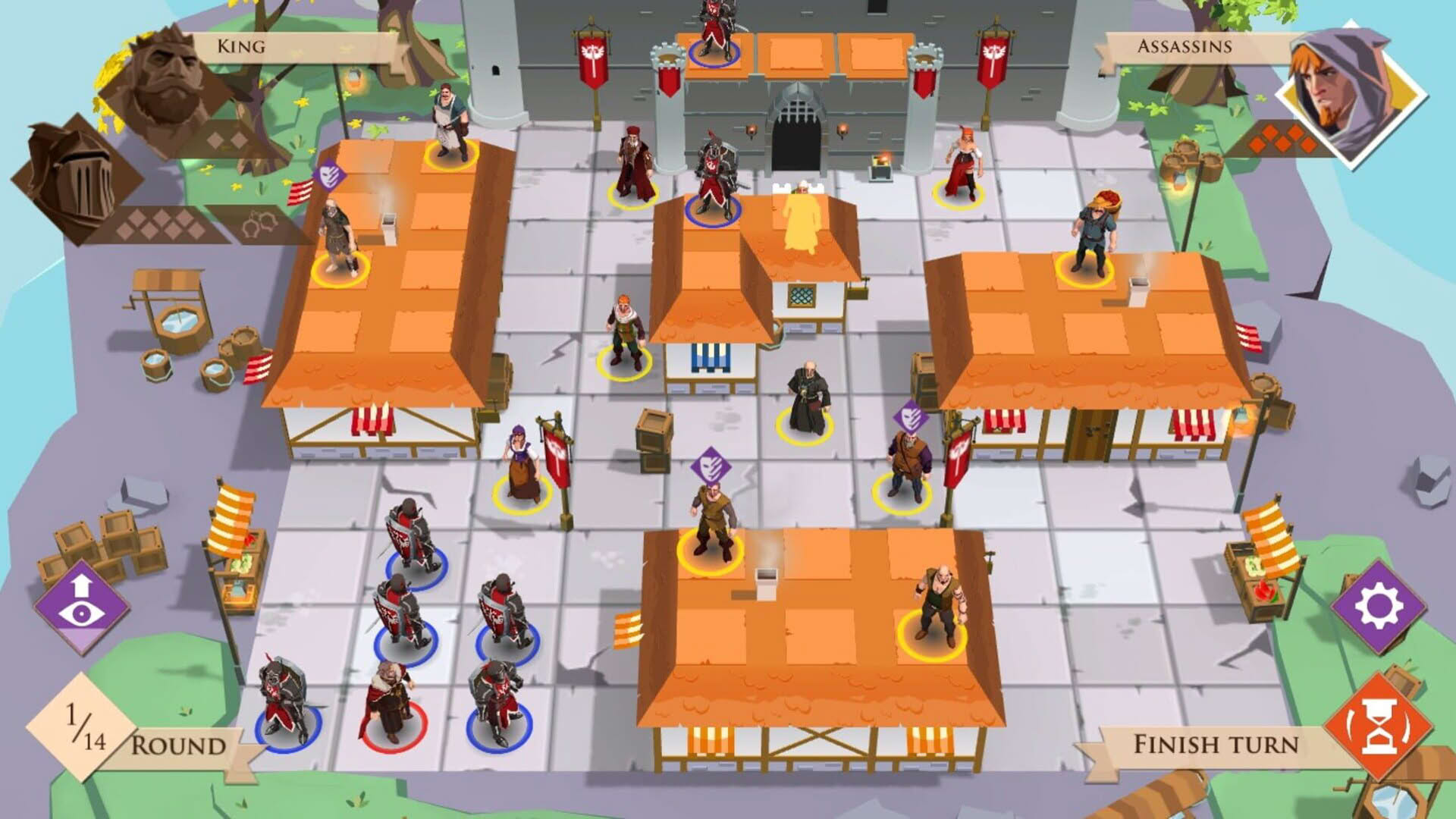 Screenshot for King and Assassins: The Board Game
