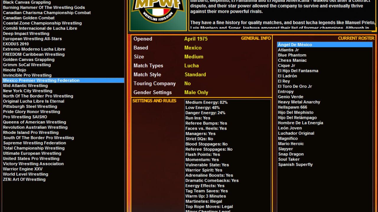 Screenshot for Wrestling Spirit 3