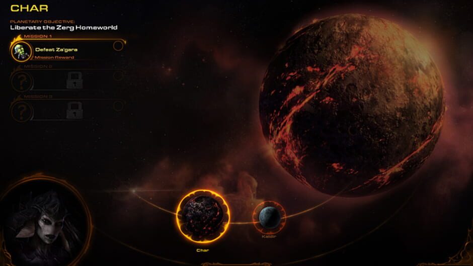 Screenshot for StarCraft II: Heart of the Swarm