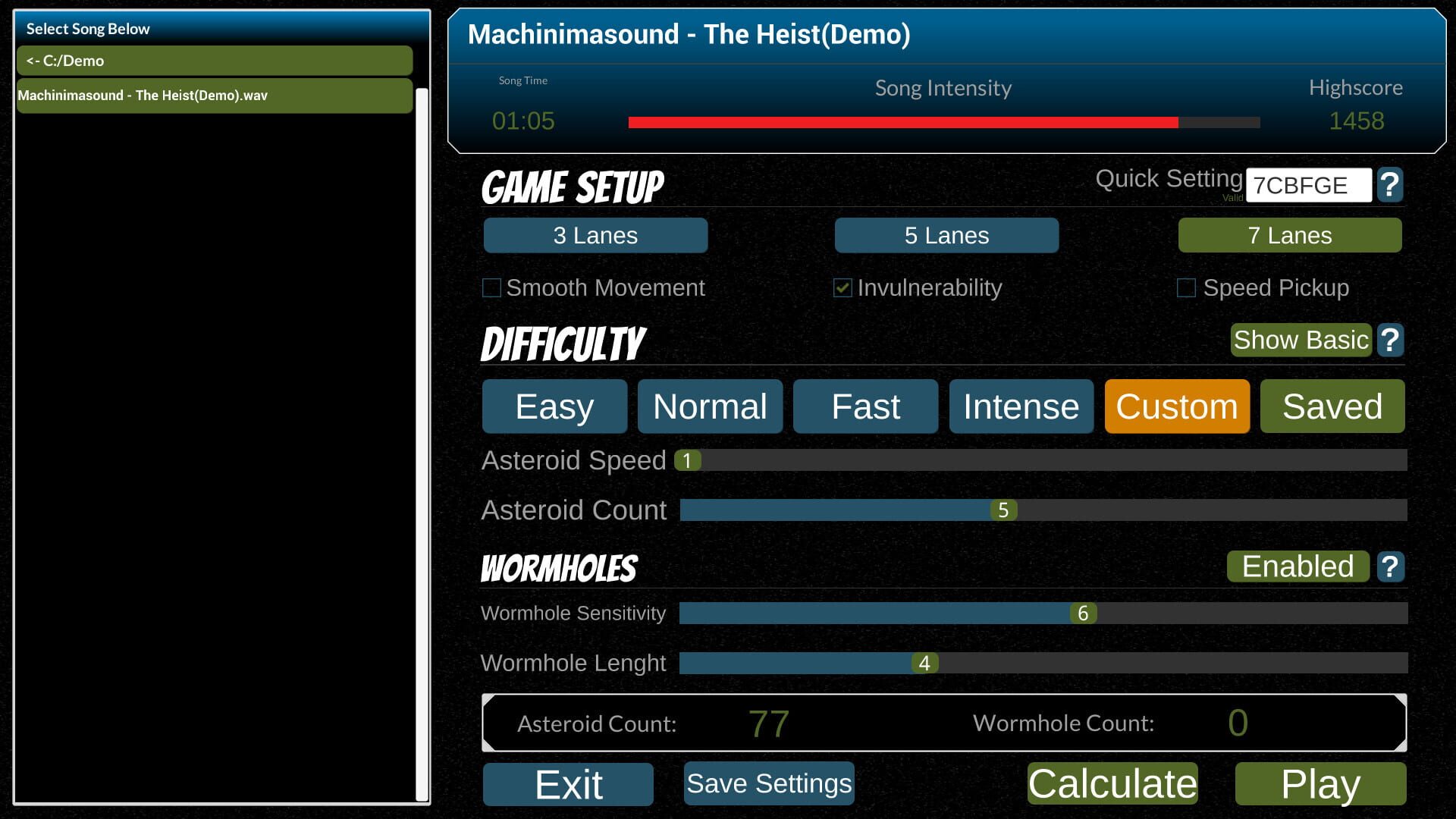 Screenshot for Space Rocks