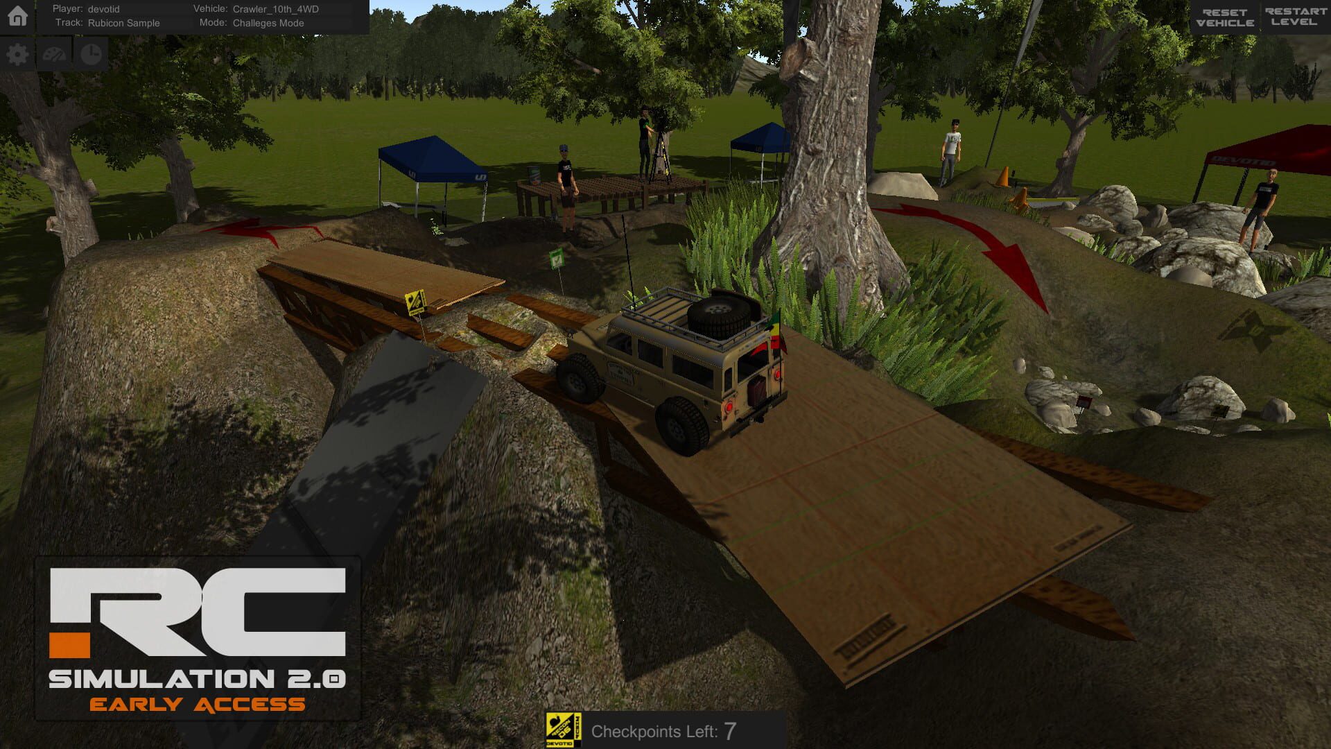 Screenshot for RC Simulation 2.0
