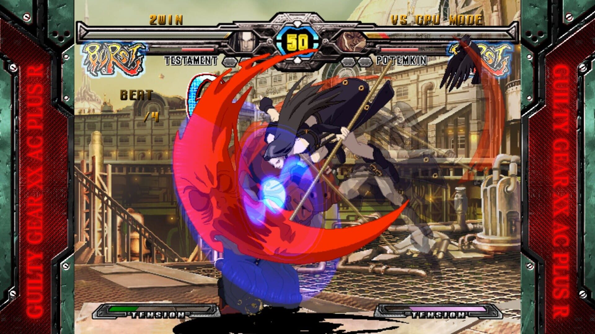 Screenshot for Guilty Gear XX Accent Core Plus R