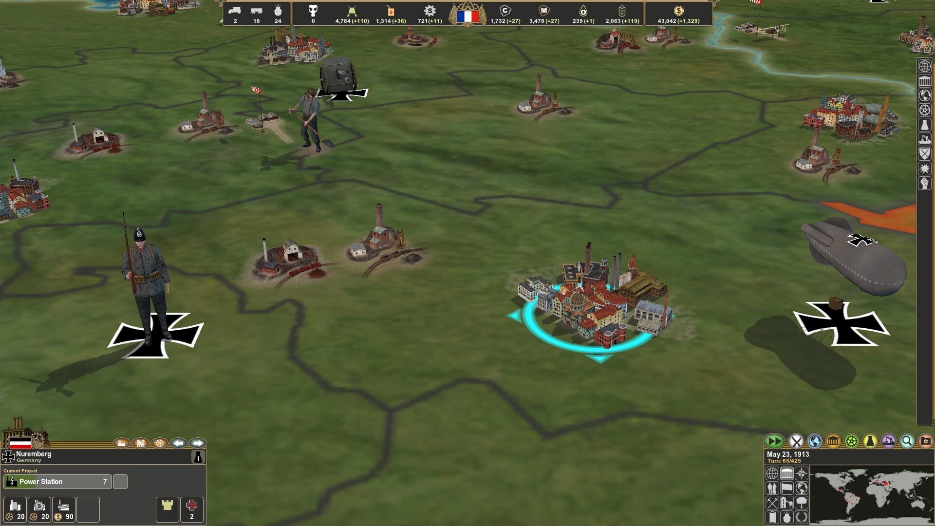 Screenshot for Making History: The Great War