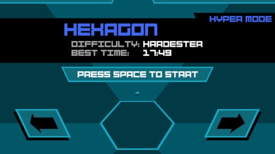 Screenshot for Super Hexagon