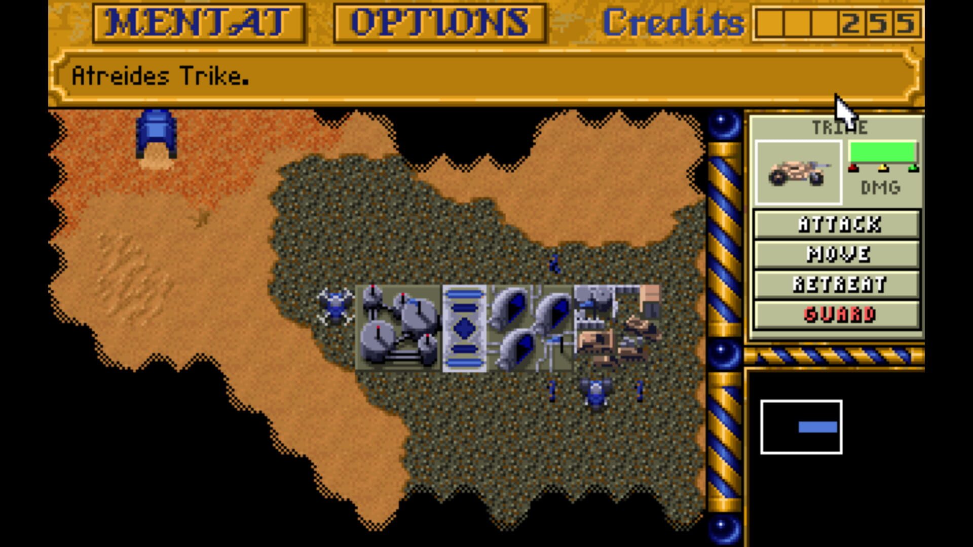 Screenshot for Dune II: The Building of a Dynasty