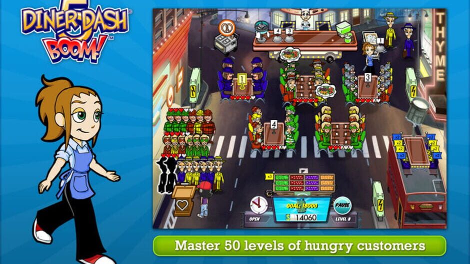 Screenshot for Diner Dash 5: Boom!