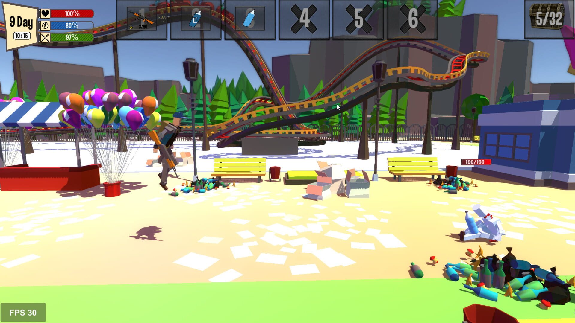 Screenshot for 30 Days to Survive