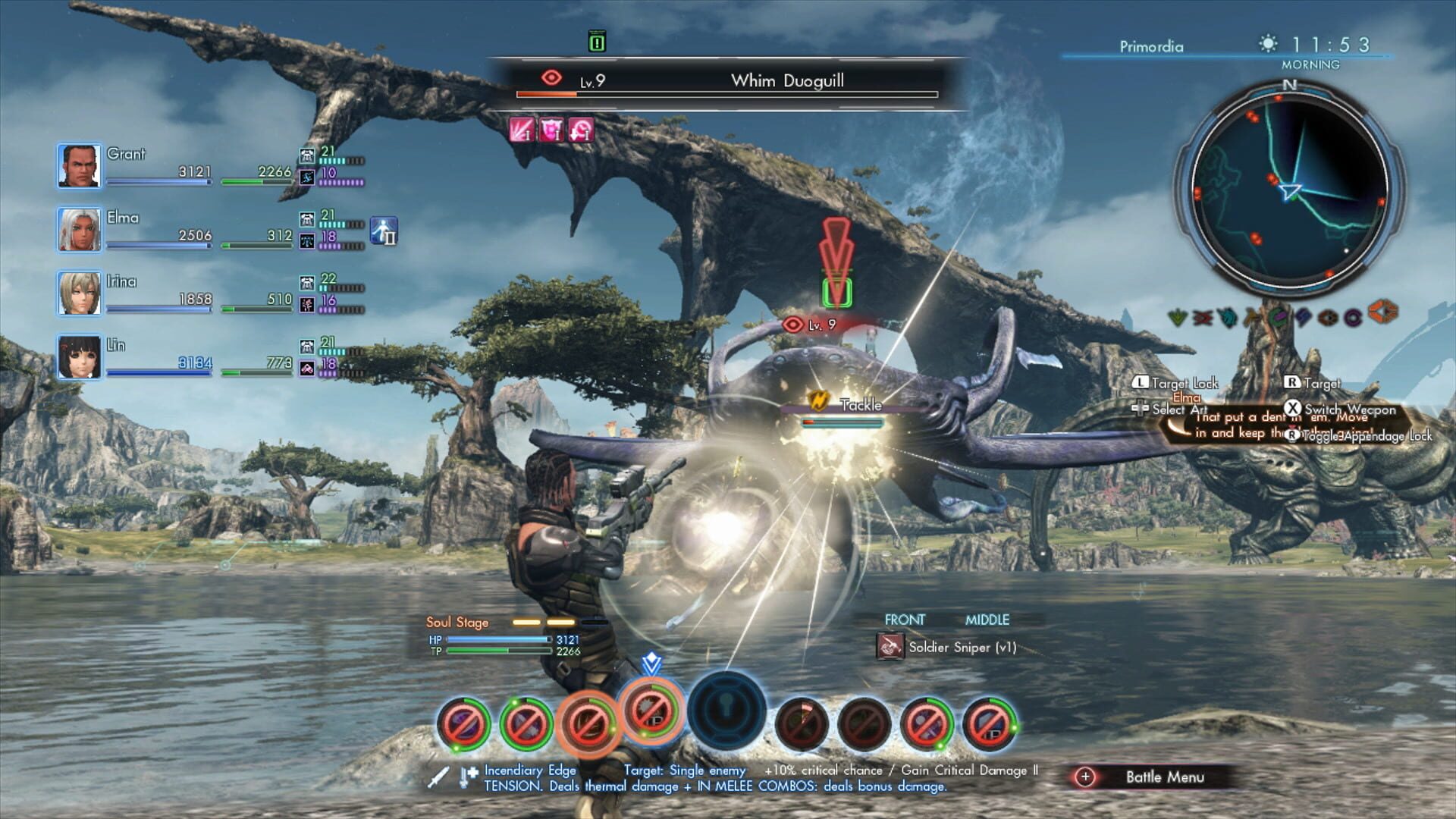 Screenshot for Xenoblade Chronicles X