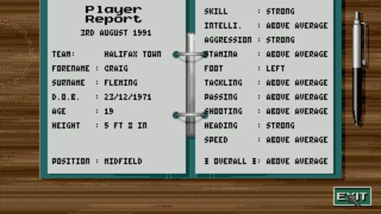 Screenshot for Graham Taylors Soccer Challenge