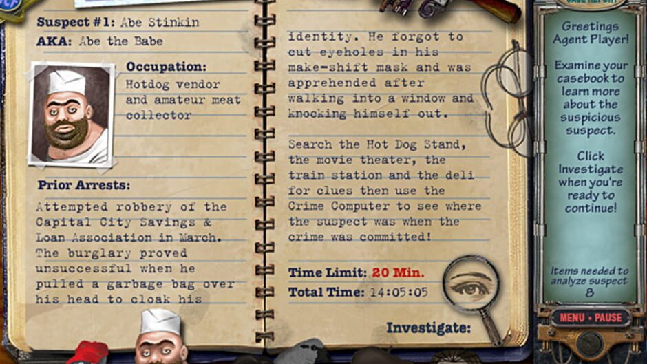 Screenshot for Mystery Case Files: Prime Suspects