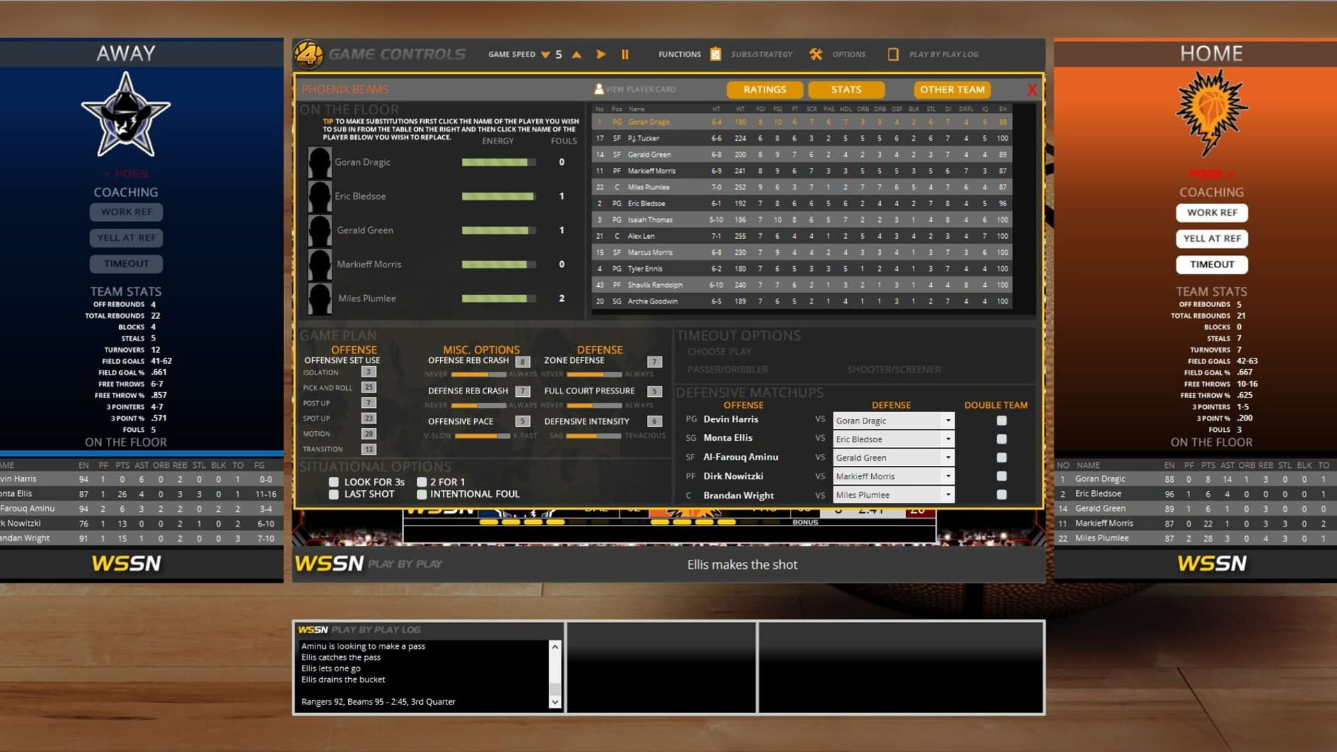 Screenshot for Draft Day Sports Pro Basketball 4