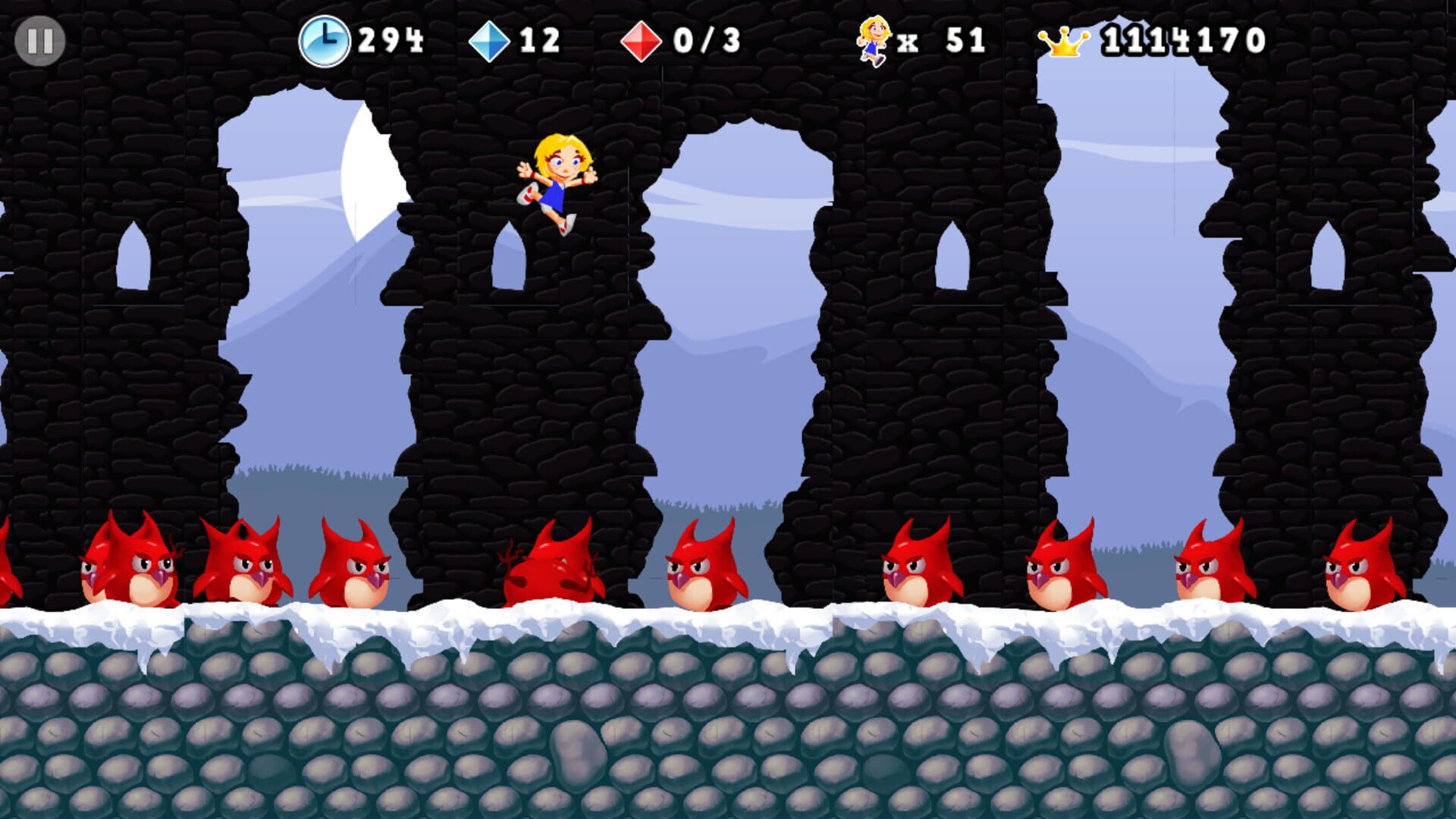 Screenshot for Giana Sisters 2D