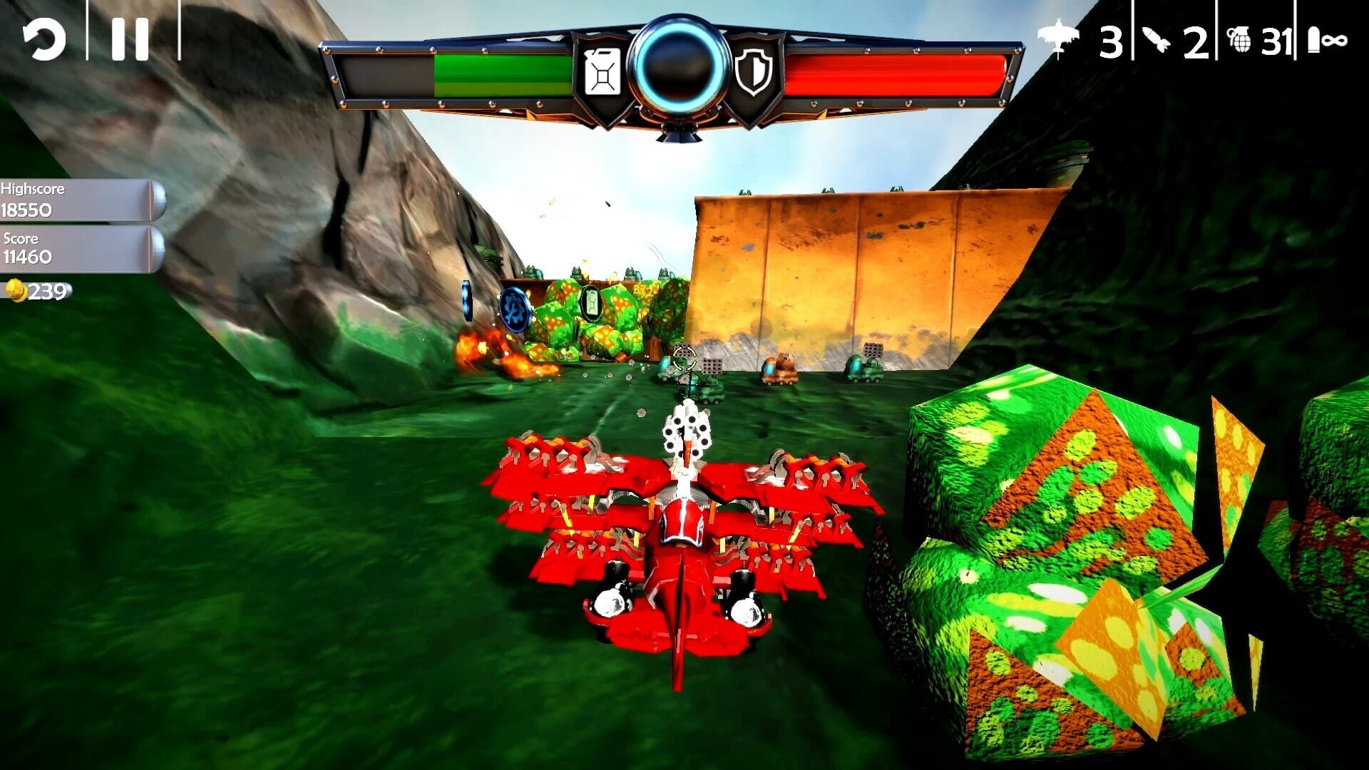 Screenshot for Red Barton and The Sky Pirates