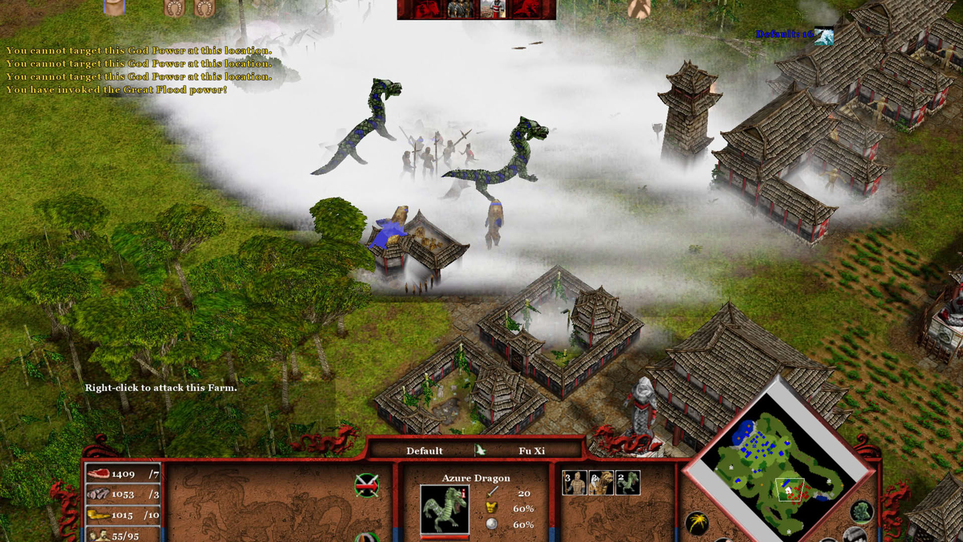 Screenshot for Age of Mythology: Tale of the Dragon
