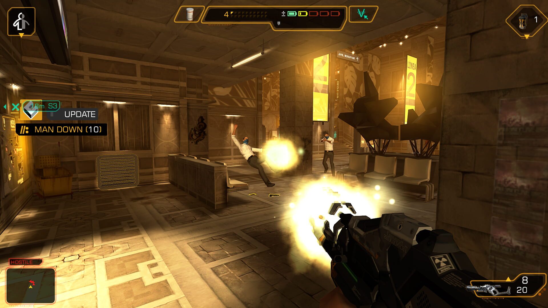 Screenshot for Deus Ex: The Fall